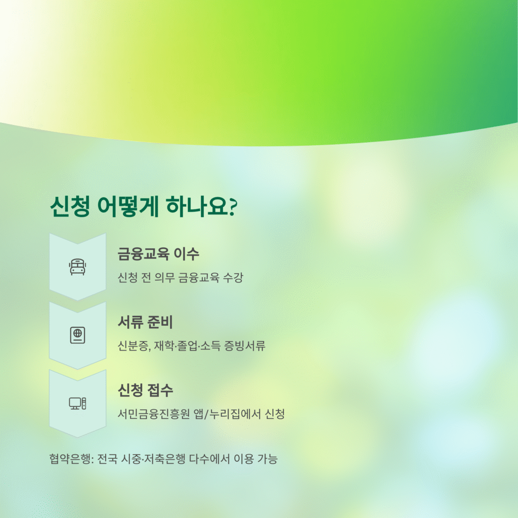 신청 어떻게 하나요?