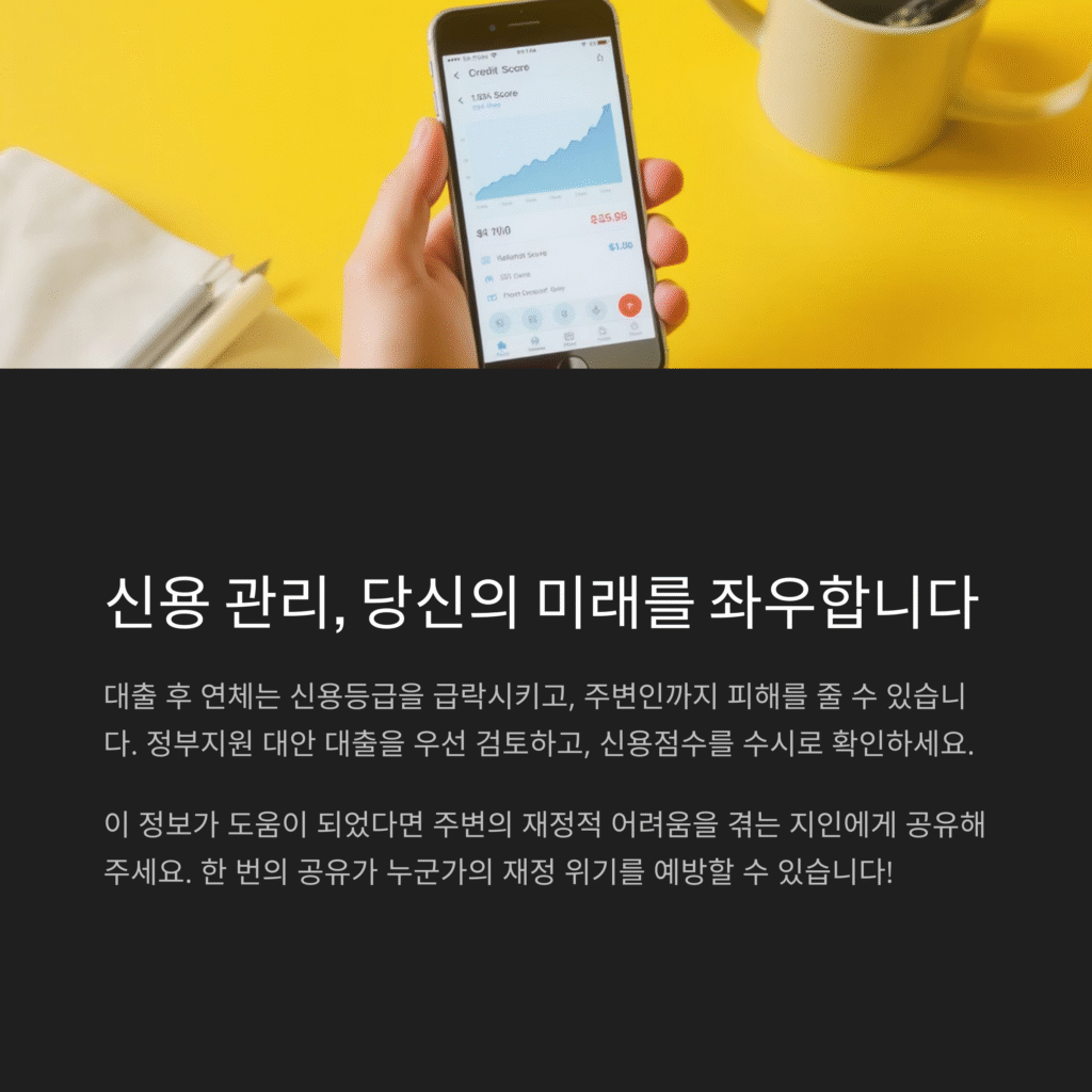 신용 관리, 당신의 미래를 좌우합니다.