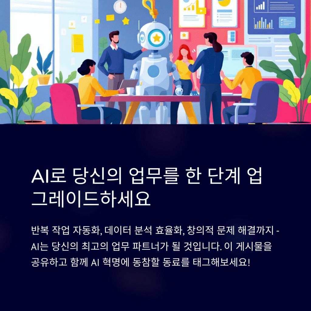 ai로 당신의 업무를 한 단계 업그레이드 하세요