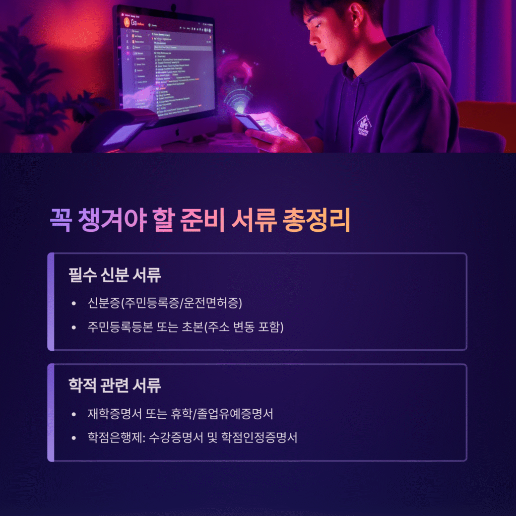 꼭 챙겨야 할 준비 서류 총정리