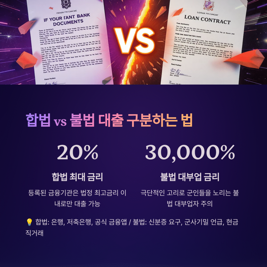 합법 vs 불법 대출 구분하는 법