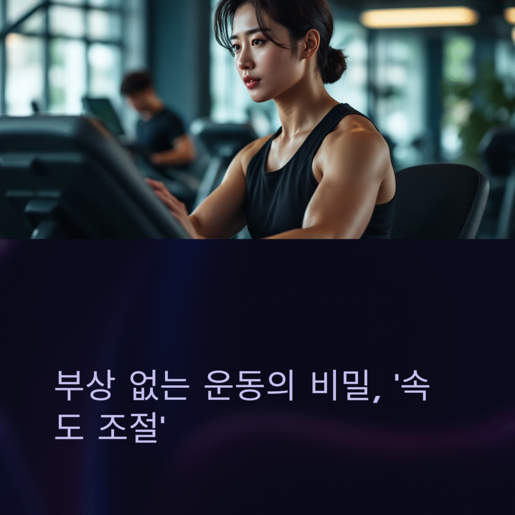 부상 없는 운동의 비밀, 속도 조절